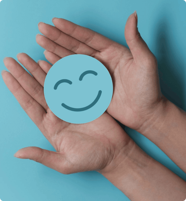 Smile In Hands